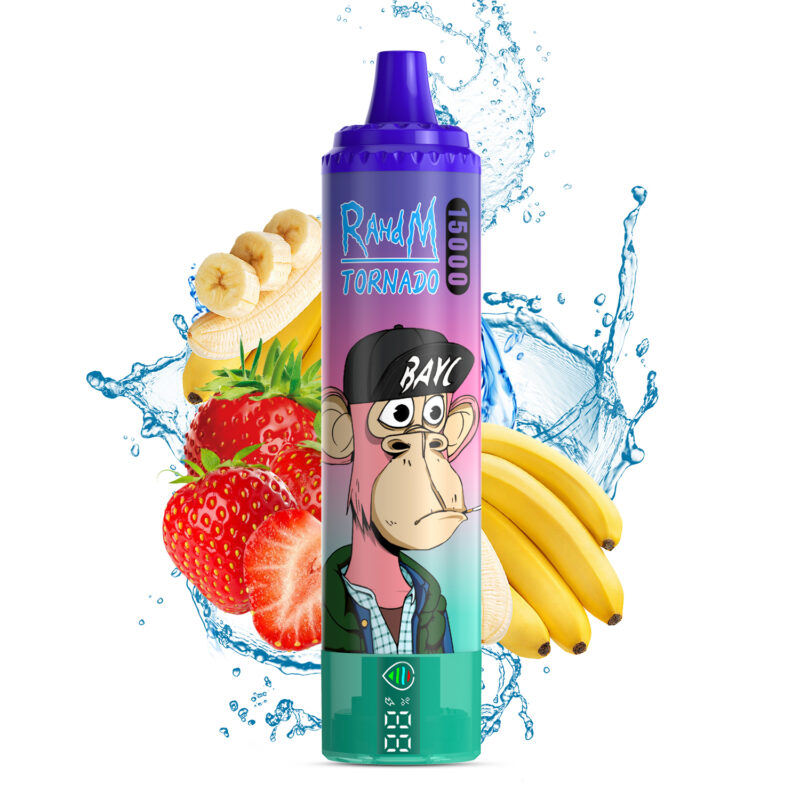 RandM Tornado 15000 BLUE RAZZ CHERRY